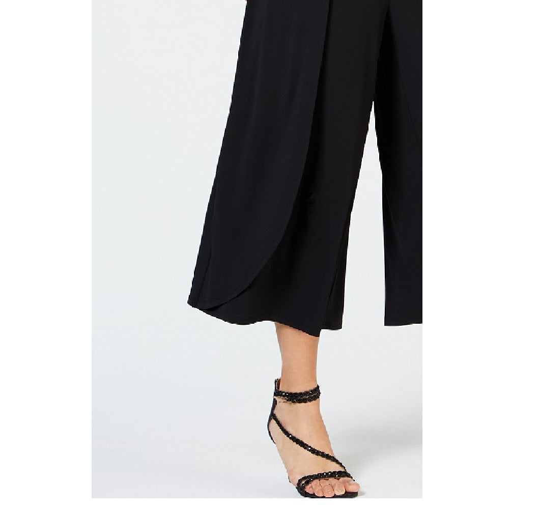 Thalia Sodi Women's Wide-Leg Jumpsuit Black Size Small