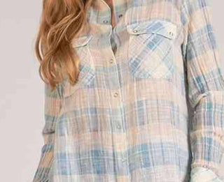 Elan - Plaid Long Sleeve Shirt