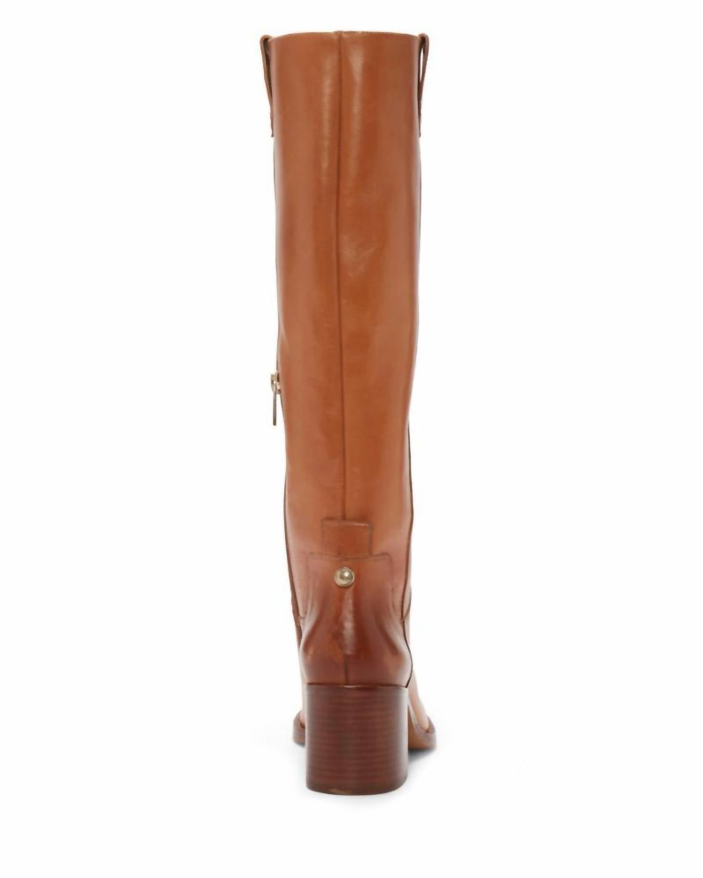 Vince Camuto - Women's Zemmy Leather Knee High Block Heel Comfortable Boots
