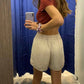 Kld. Signature - Satin Drawstring Shorts