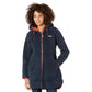 LLBean Women's Mountain Pile Fleece Coat - Carbon Navy