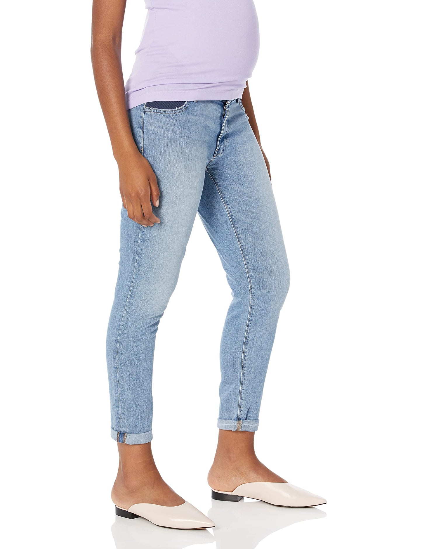 Hudson Jeans Women's Lana Maternity Mid-Rise Slim Boyfriend Jean, My Girl, 25