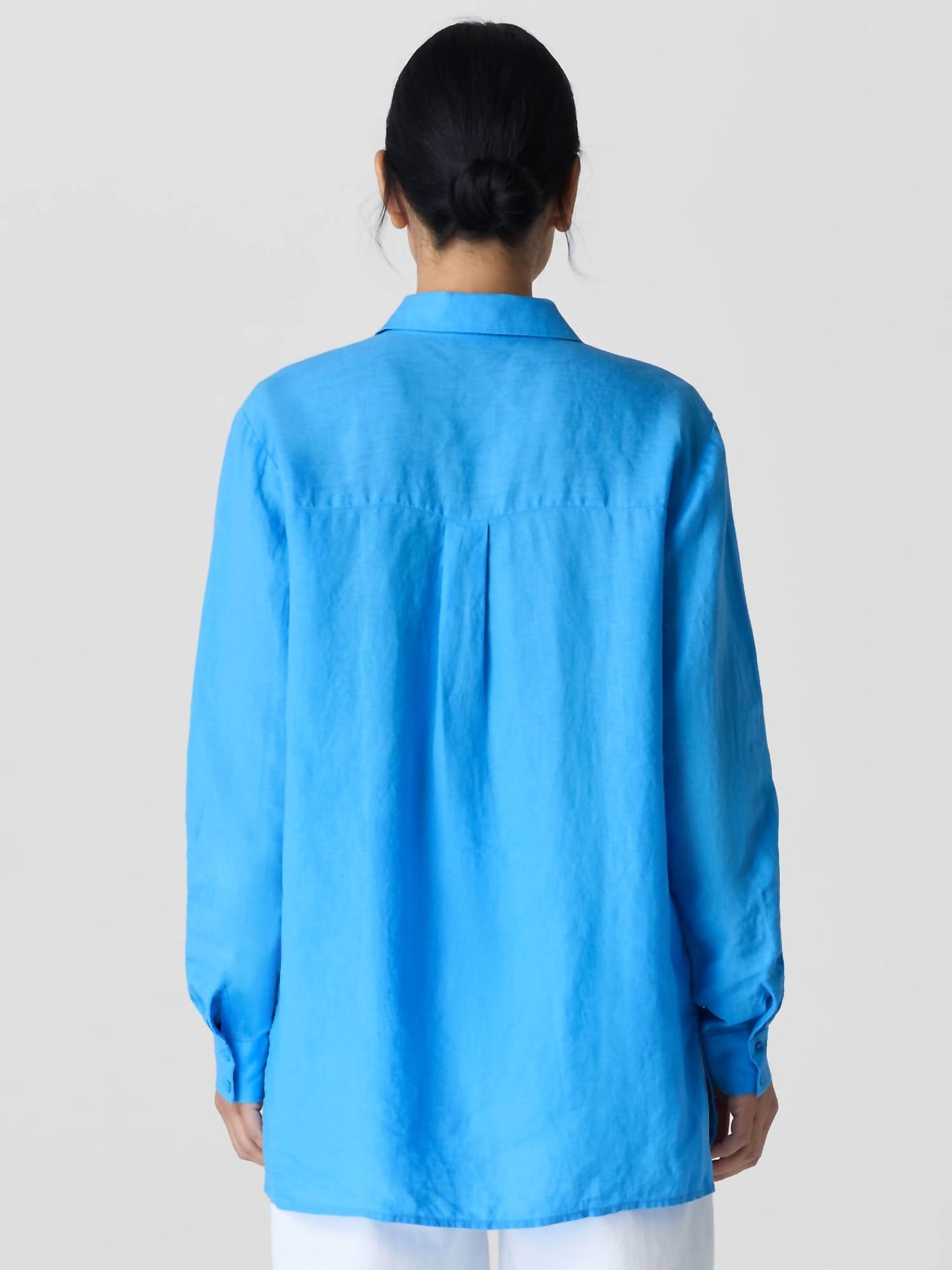 Eileen Fisher - Classic Linen Long Sleeve Shirt