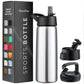 Insulated Sports Water Bottle with Straw