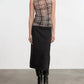 Enza Costa - Plaid Mesh Sleeveless Twist Top