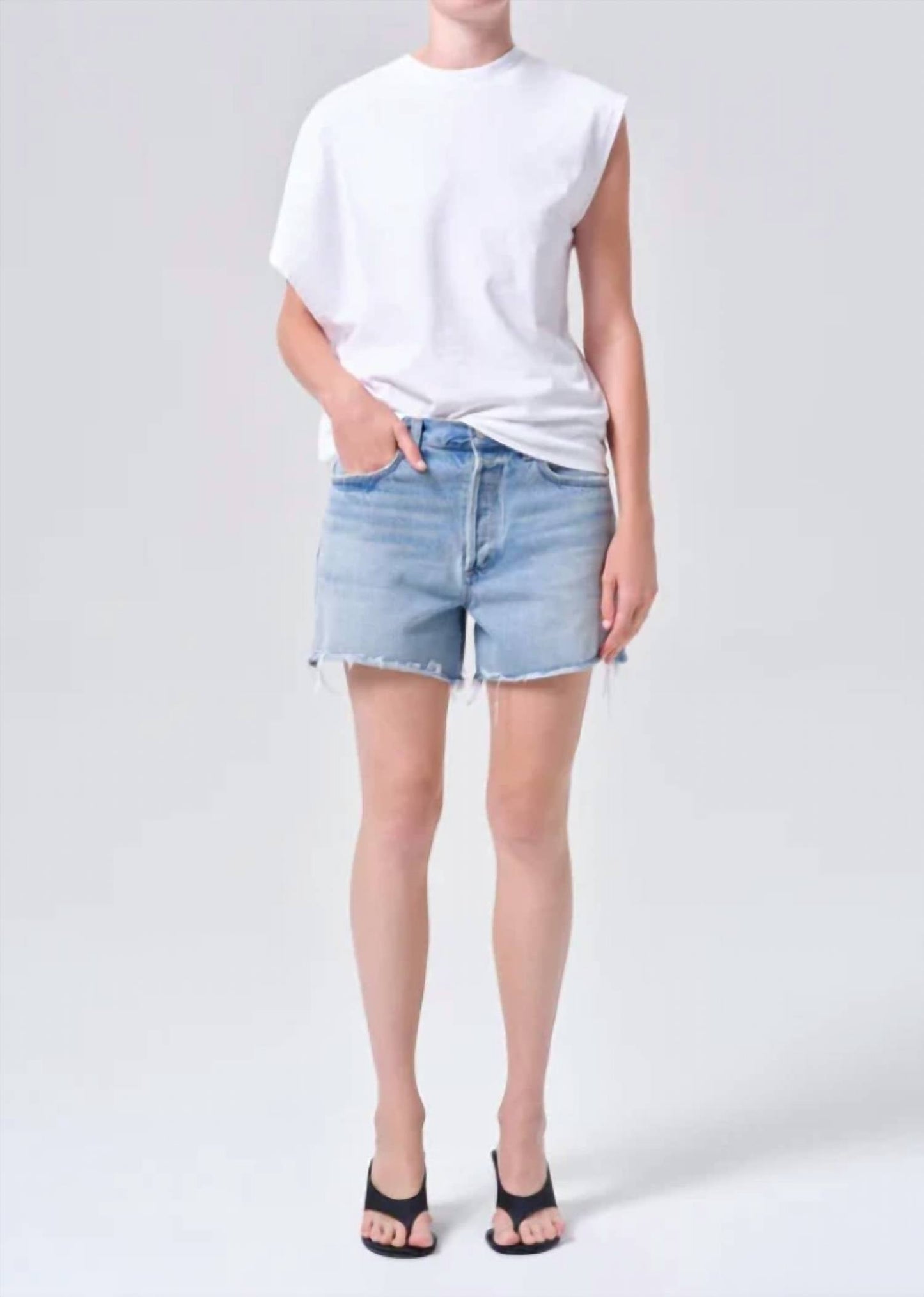 Agolde - Women's Nye Low-slung Short