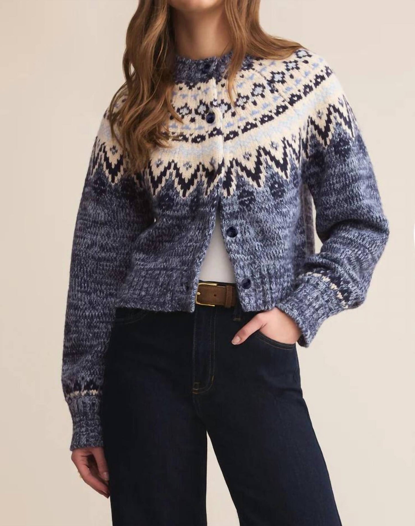 Z Supply - North Sea Fair Isle Cardigan