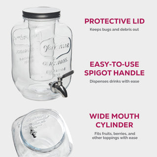 Glass Drink Dispenser