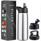 Insulated Sports Water Bottle with Straw