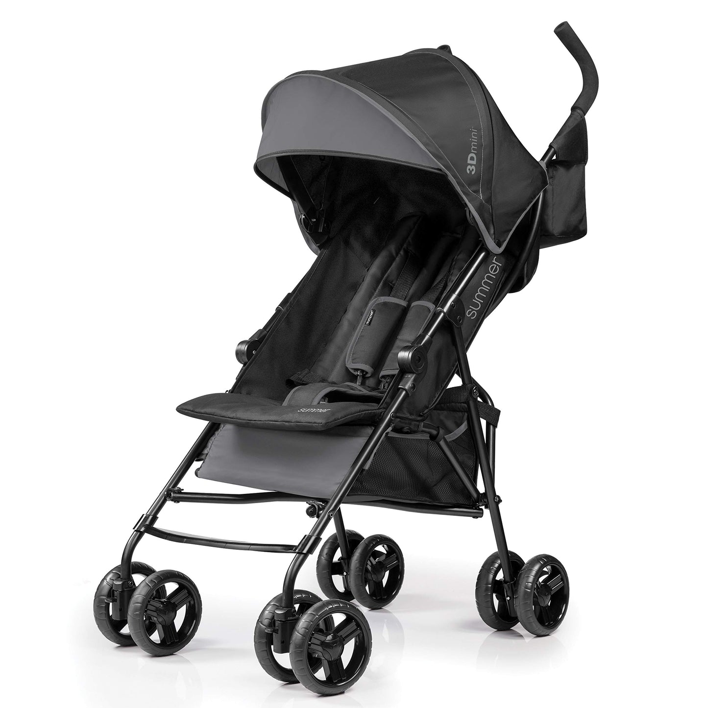 Summer Infant 3D Mini Lightweight Umbrella Stroller  Gray