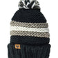 Obermeyer Palisade Pom Beanie - Black