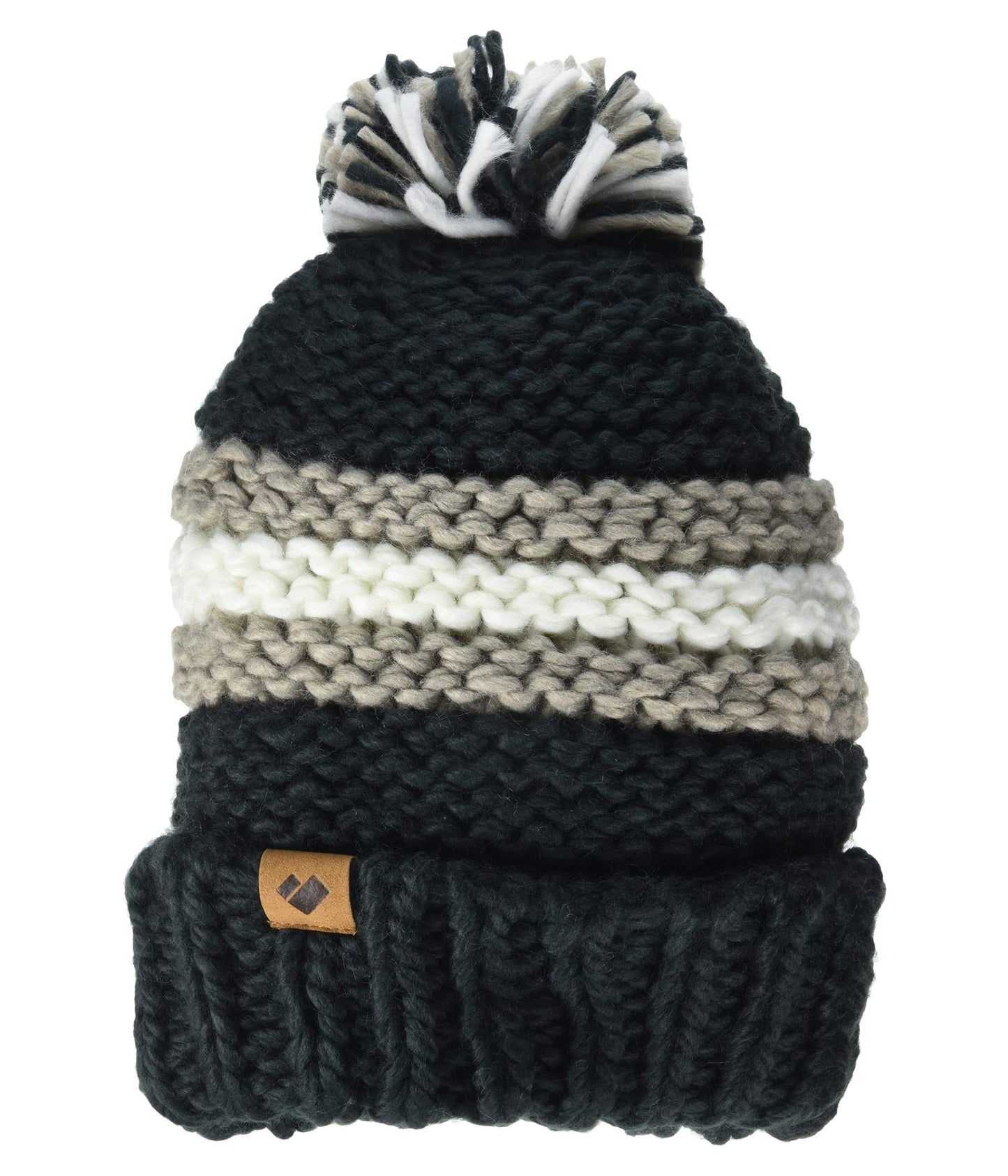 Obermeyer Palisade Pom Beanie - Black