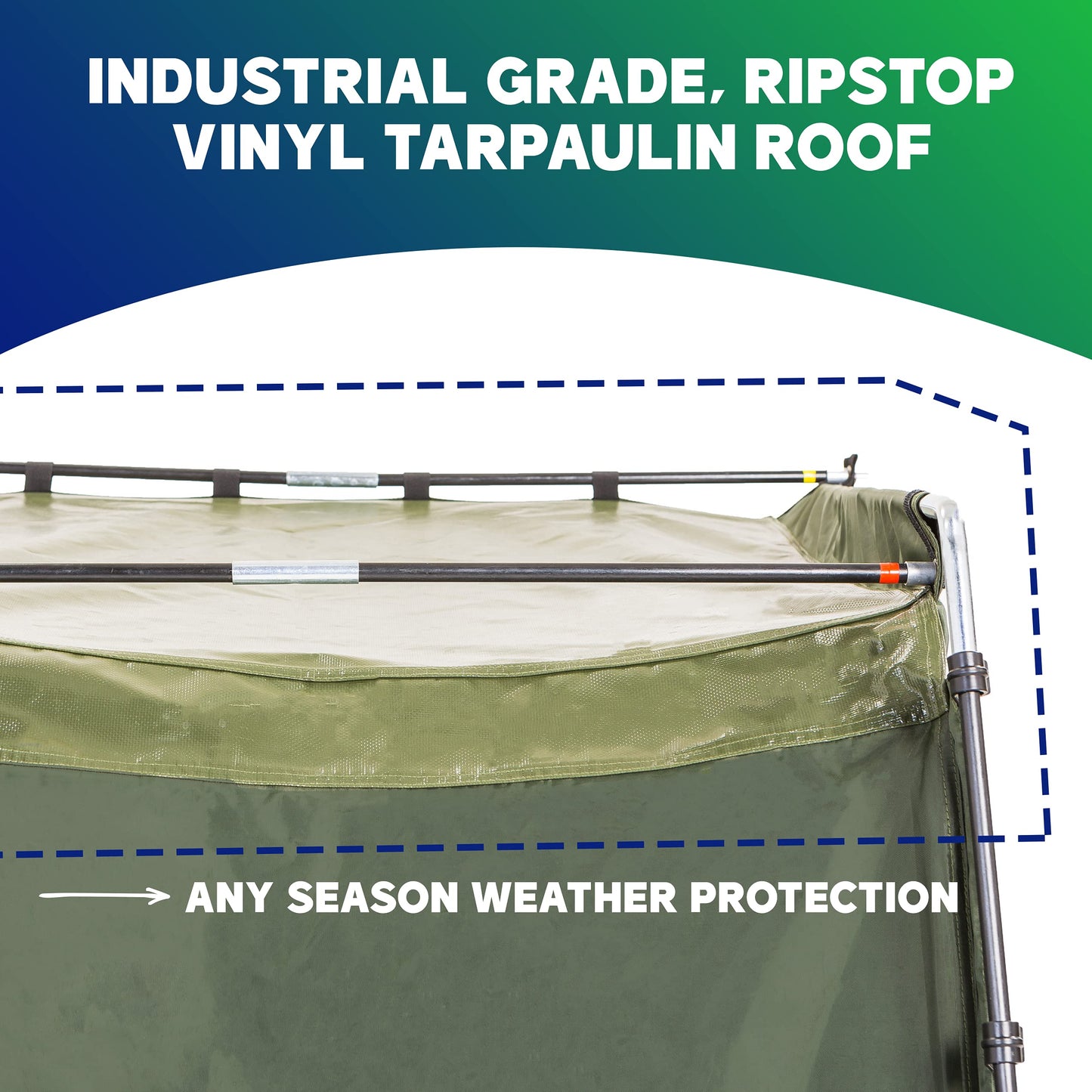 YardStash Bike Storage Lightweight Tent