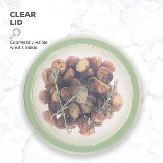 Glass Mixing Bowls with Lids - 8 Piece Set