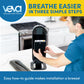 VEVA 8000 Black Air Purifier for Home