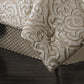 J Queen New York Astoria Comforter Set - Queen Size in Sand