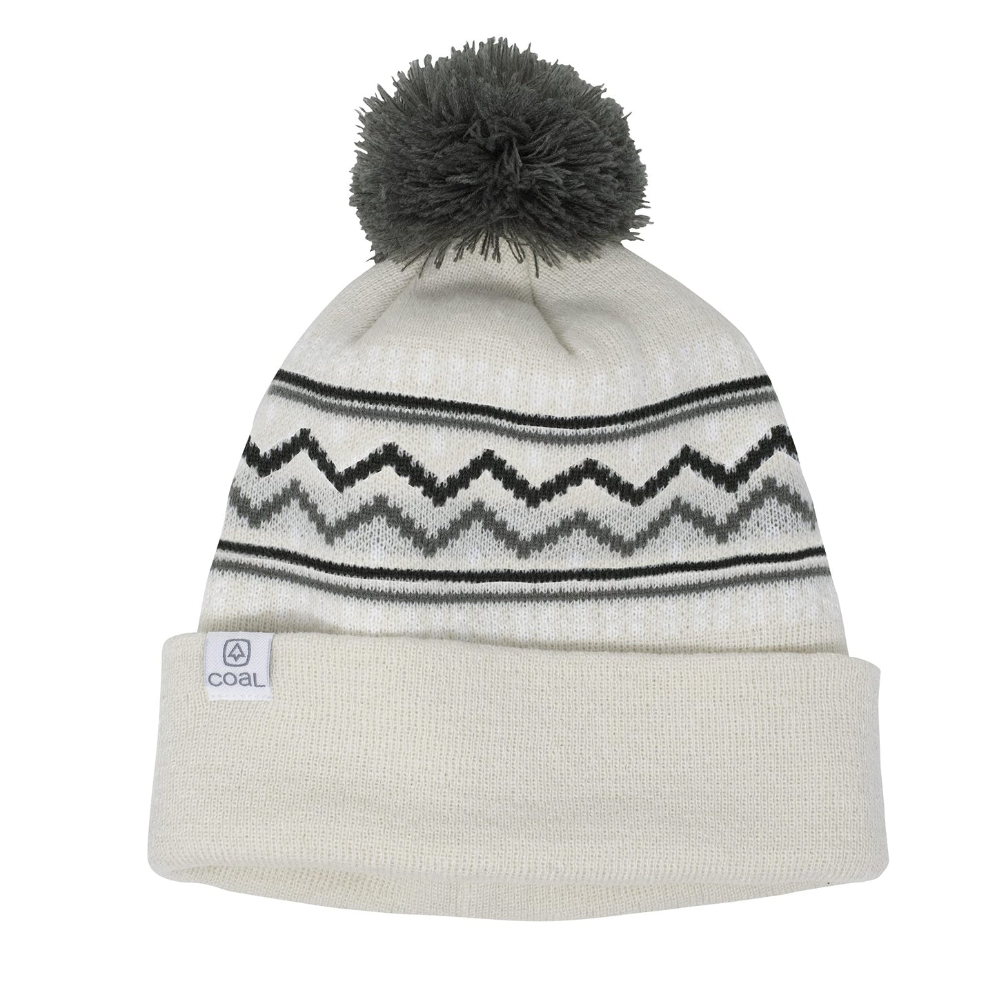 Coal Fjord Nordic Pom Beanie - Off White
