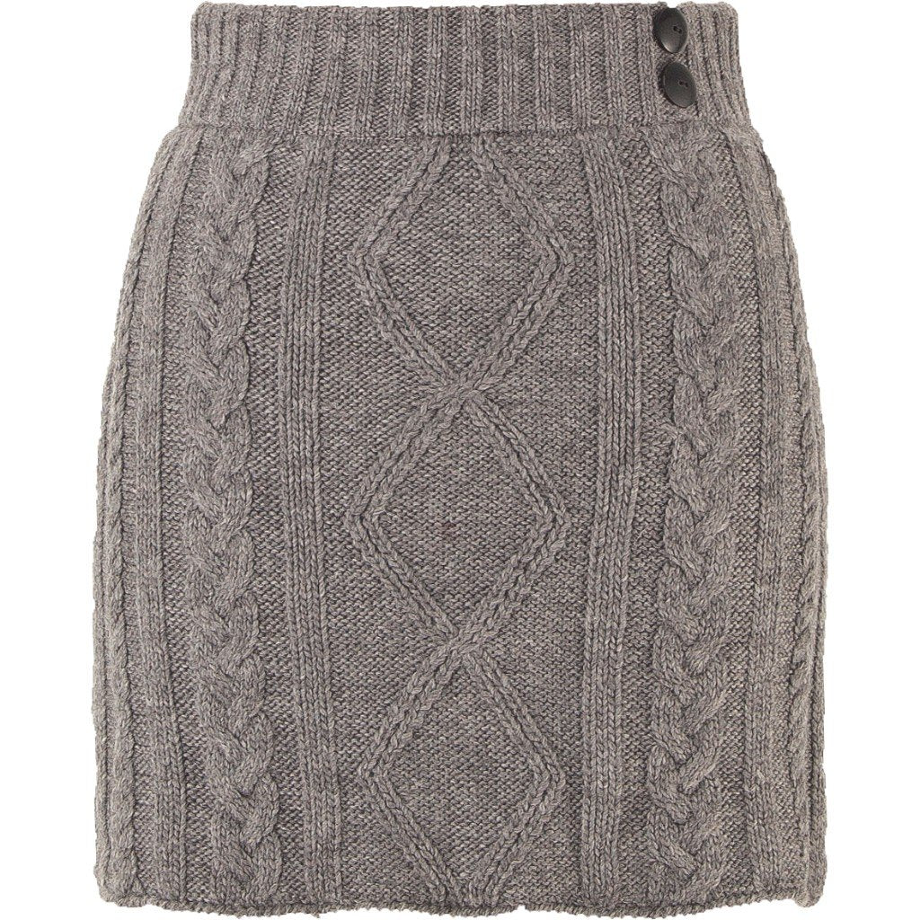 Laundromat Women's Grace Grey Wool Skirt