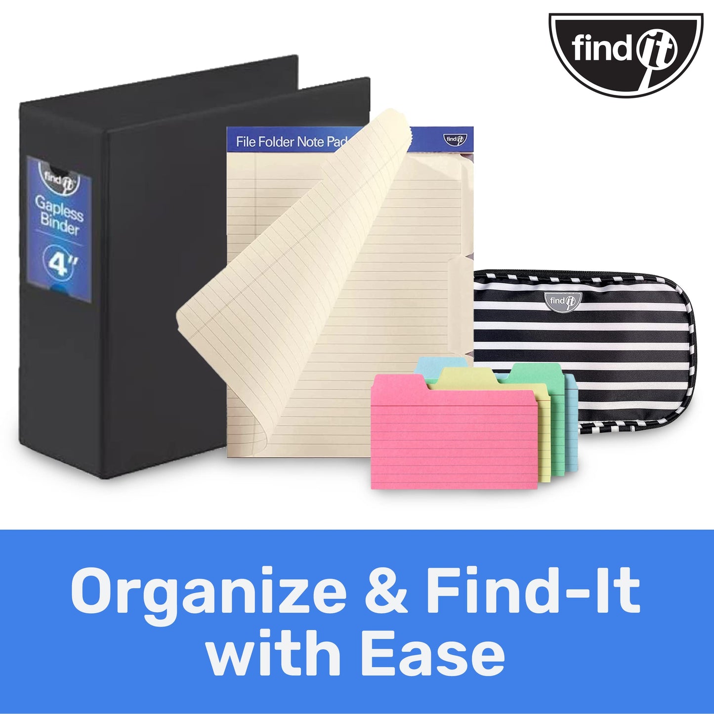 File Folder Notepad - Pack of 12