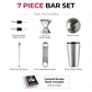 7-Piece Stainless Steel Cocktail Shaker Set