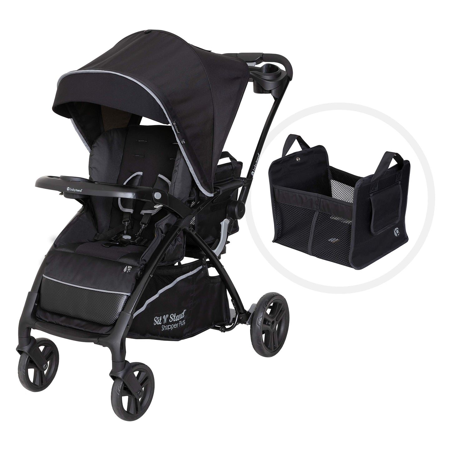 Baby Trend Sit N Stand 5in1 Shopper Plus Stroller Kona