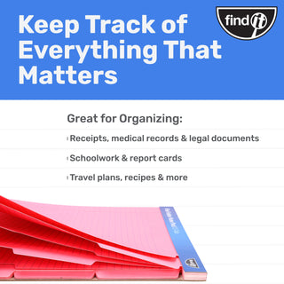 File Folder Notepad - Pack of 12