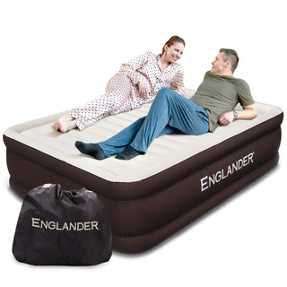 Double High Inflatable Bed for Home, Travel & Camping