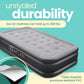EZ INFLATE Double High Luxury Air Mattress with Built in Pump
