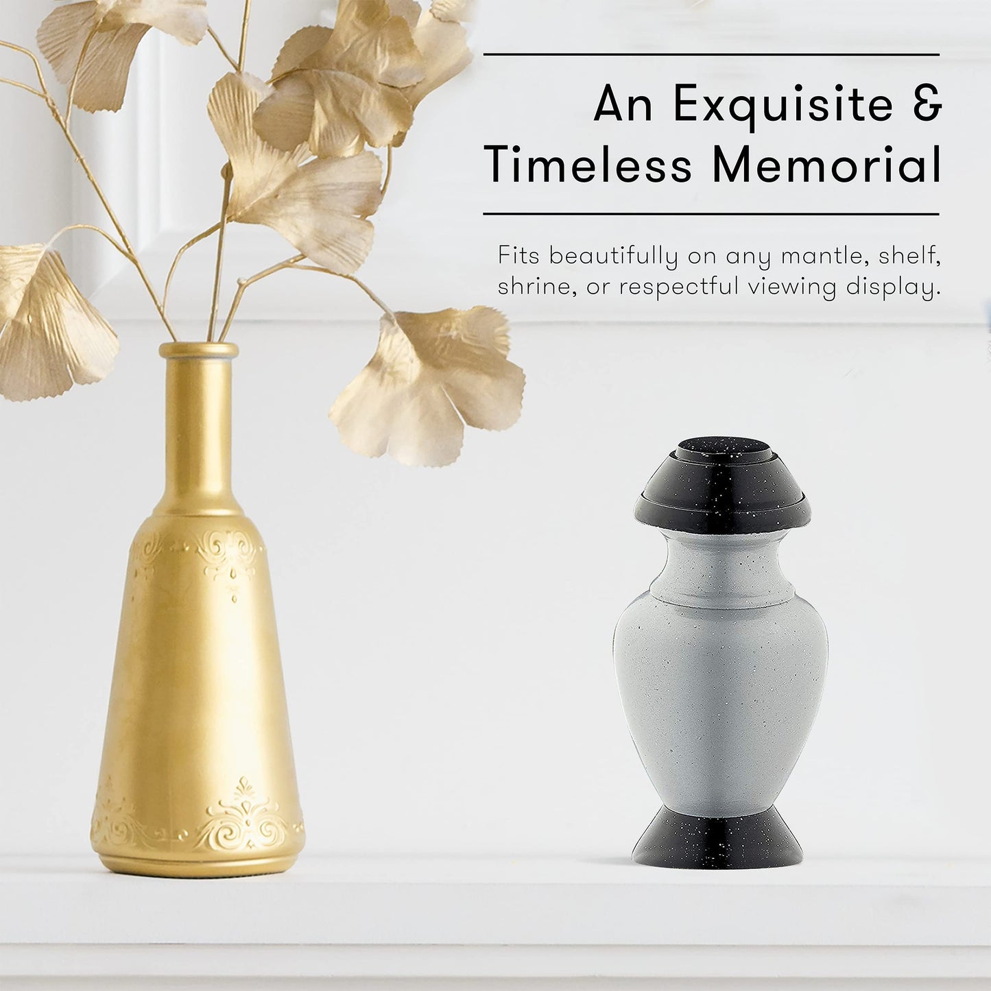 Adult Cremation Urns with Velvet Bag
