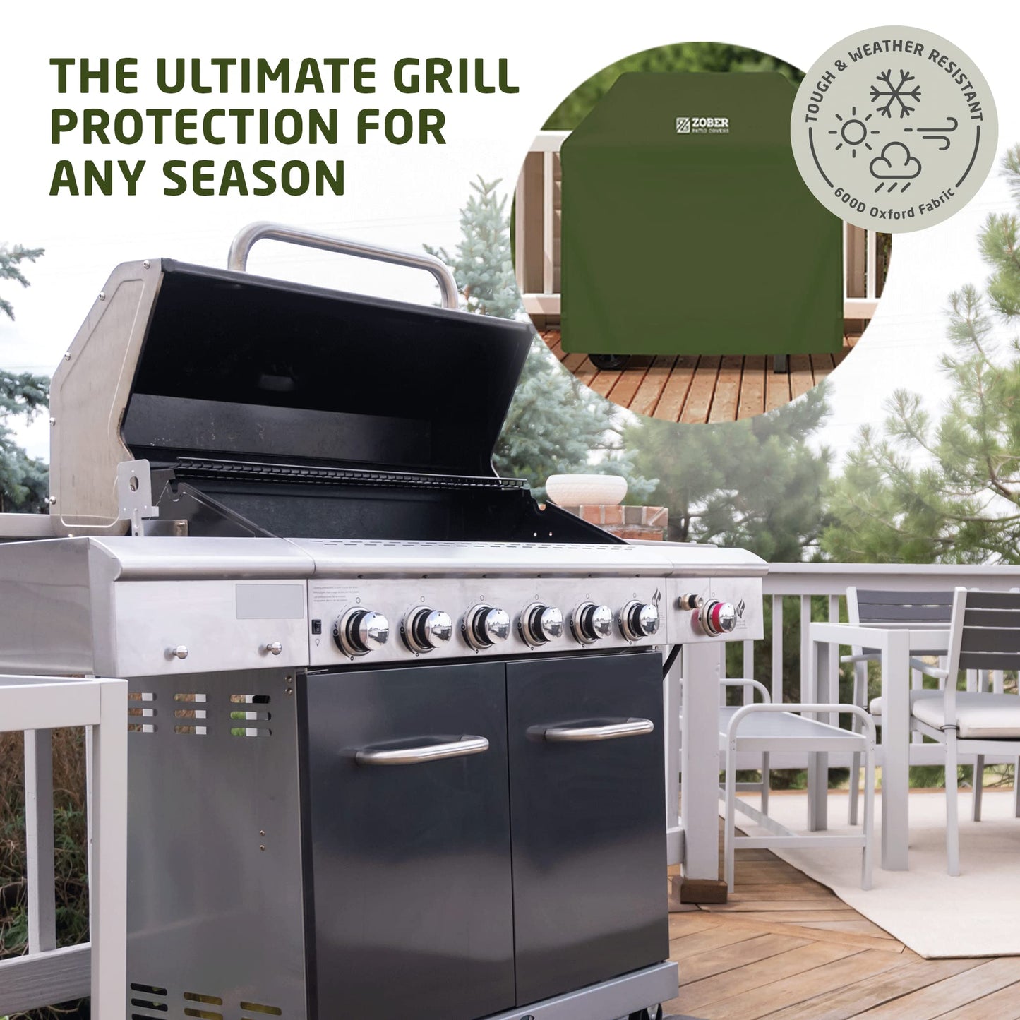 Zober BBQ Grill Cover