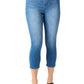 Judy Blue - HIGH WAIST PULL ON CAPRI DENIM