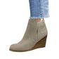 Dolce Vita - Women's Gerdie Vegan Leather Wedge Bootie