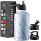 Insulated Sports Water Bottle with Straw