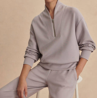 Varley - Davidson Zip Front Sweatshirt