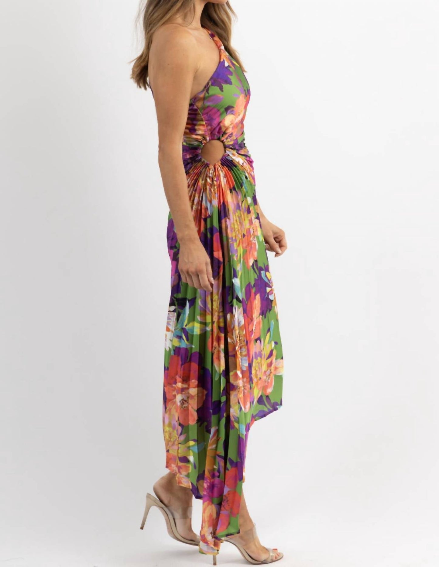 Dress Forum - IBIZA RIO PLEAT MIDI DRESS
