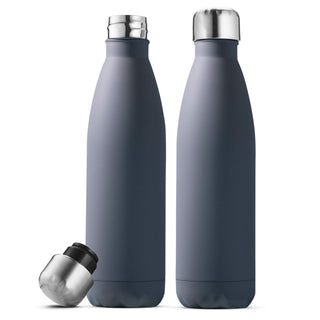 Triple-Insulated Stainless Steel Water Bottle - 2 Pack