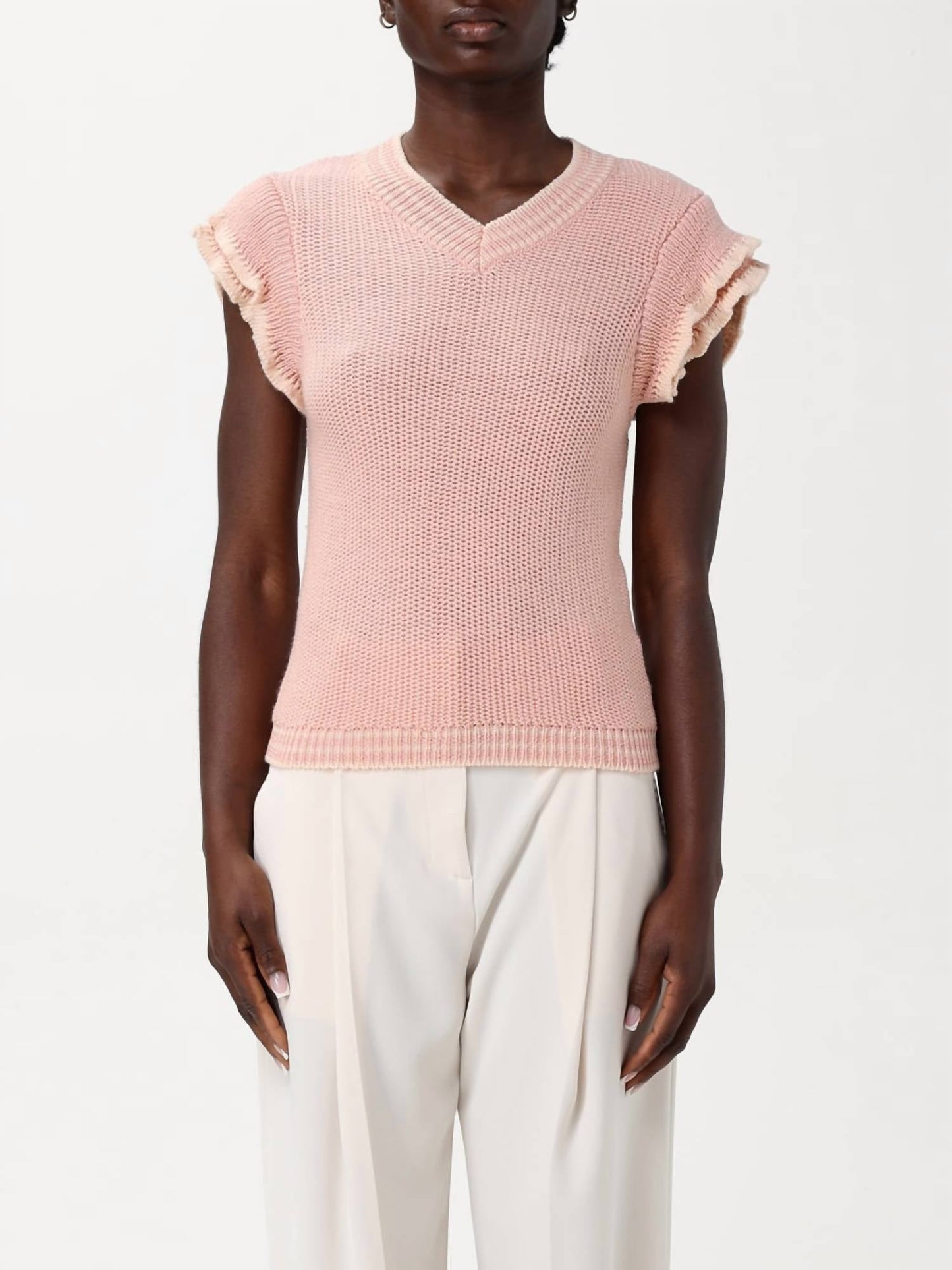 Chloe - Short Sleeve Knit Top