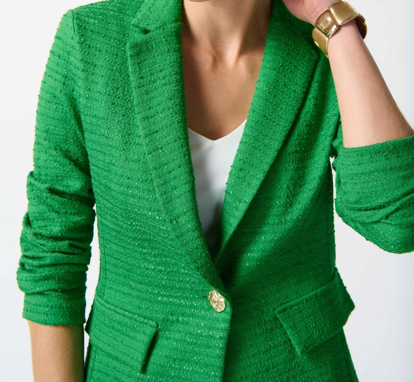Joseph Ribkoff - Boucle Blazer in Island Green