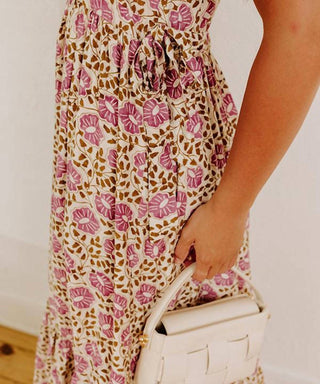 Entro - Rylee Floral Midi Dress - Plus