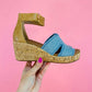Corkys Footwear - Women's Rom Com Cork Wedge Sandal