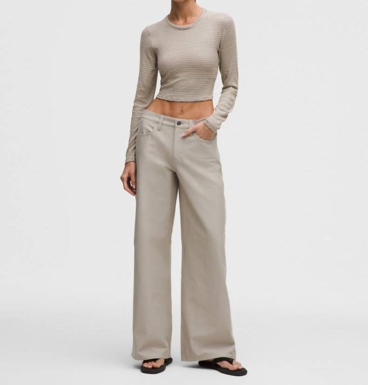 Lululemon - Hold Tight Cropped Long Sleeve
