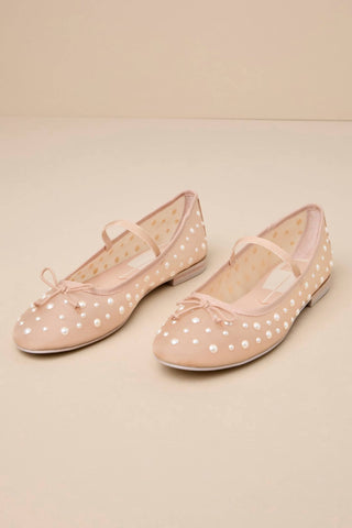 Dolce Vita - Women's Blush Pearl Ballet Flats