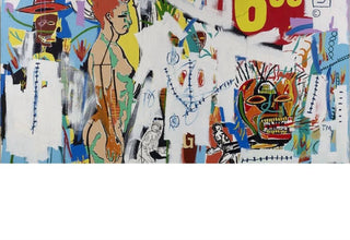 Acc Books - Basquiat X Warhol Paintings 4 Hands Hardcover Book