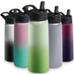 Insulated Sports Water Bottle with Straw