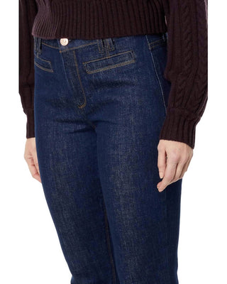 Paige - High Rise Manhattan Boot Front Welts Jean