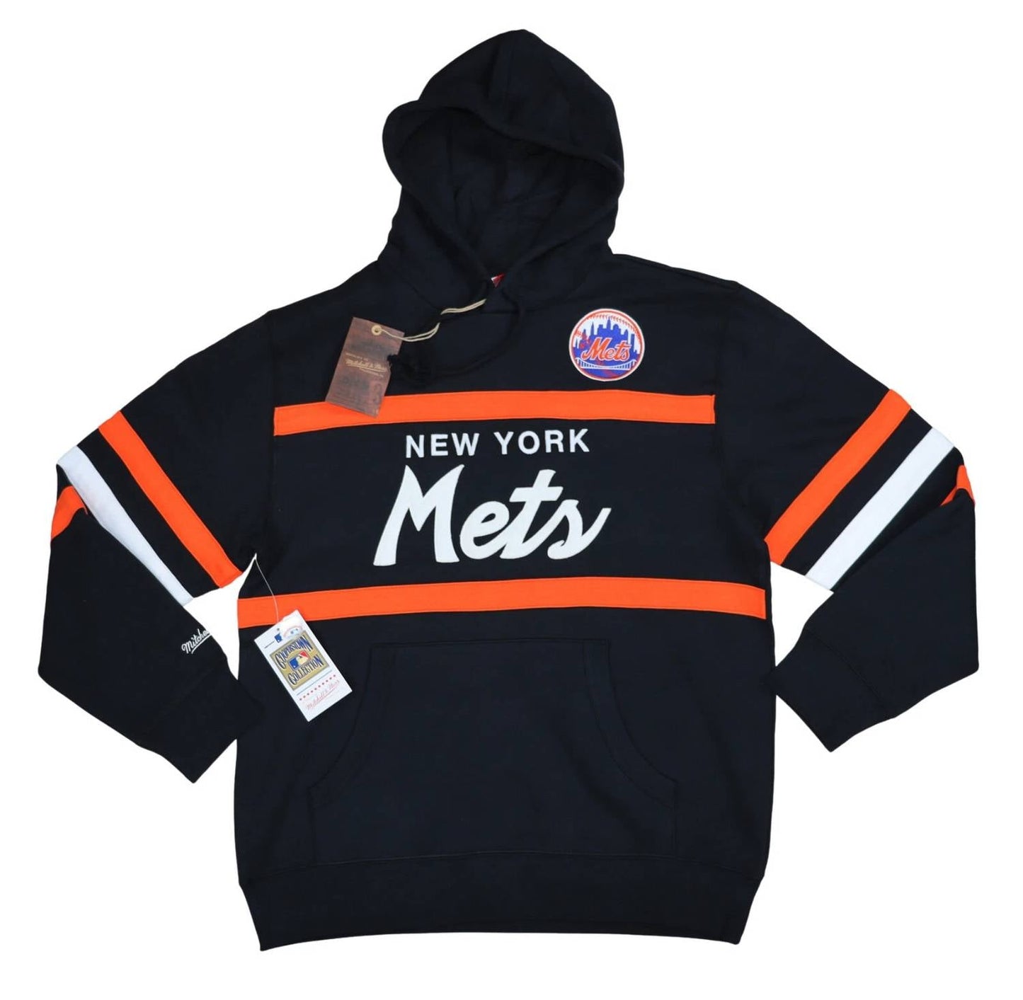 Mitchell & Ness - Men's Cooperstown Collection New York Mets Sweatshirt Hoodie