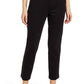 Wit & Wisdom 'Ab'Solution High Waist Crop Trousers in Black, Size 6