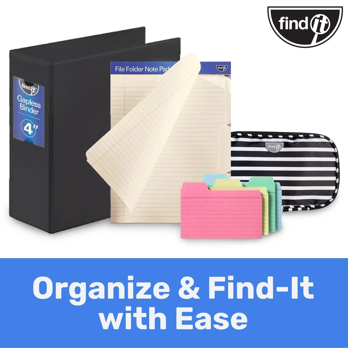 File Folder Notepad - Pack of 12