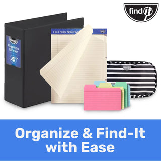 File Folder Notepad - Pack of 12