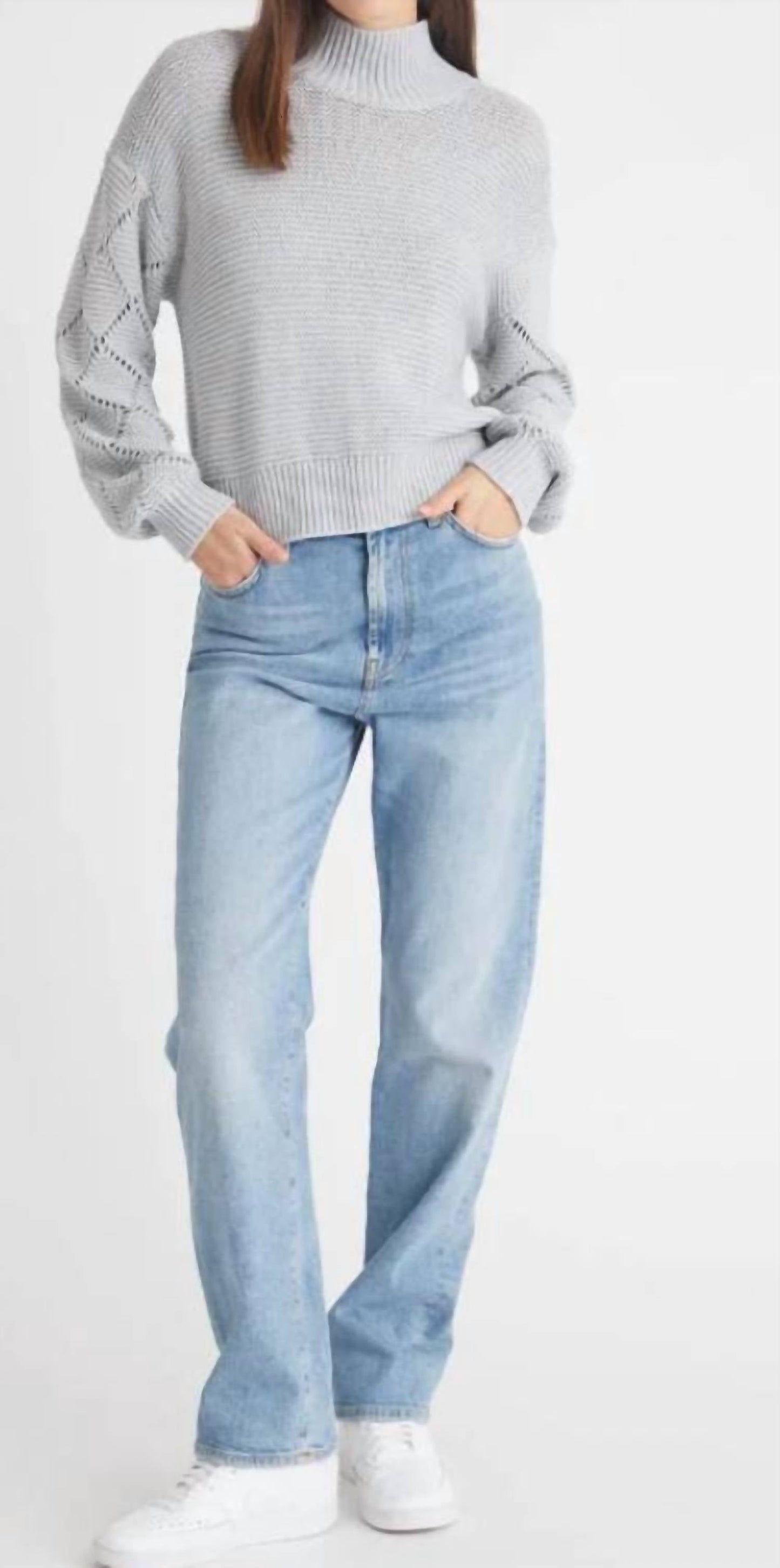 525 America - Talia Diamond Stitch Pullover